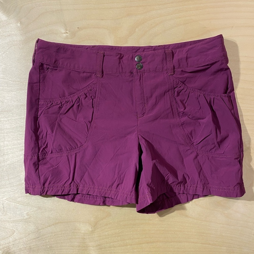 Athleta Women's Cargo Shorts in Rich Purple 12 (EY)